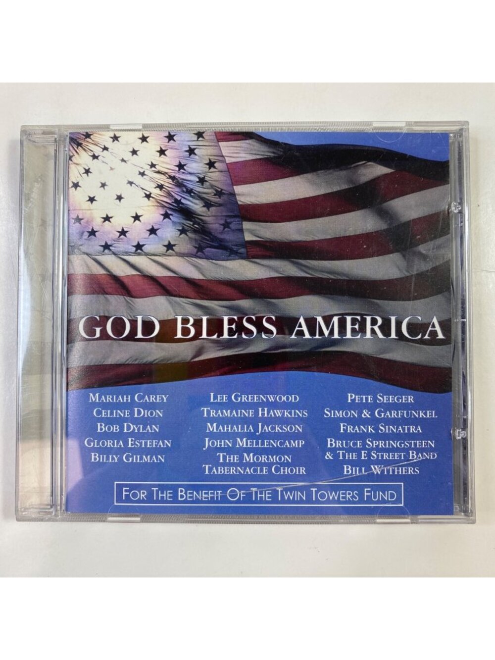 God Bless America Patriotic CD By Various Artists 2001 Sony Music 15 Tracks